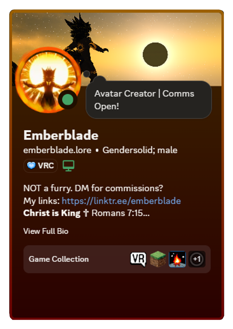 Click to go to my Discord Profile